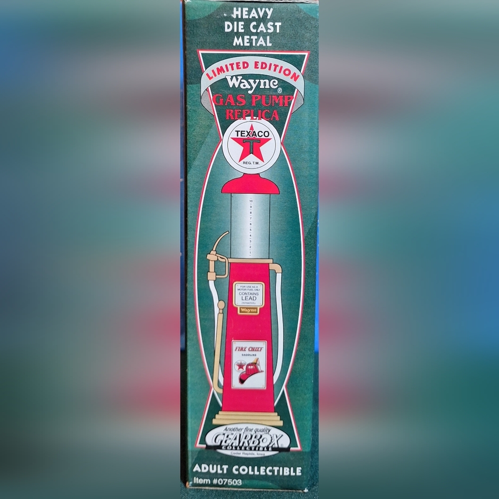 NIB TEXACO Gas Pump Replica - Picture 4 of 8